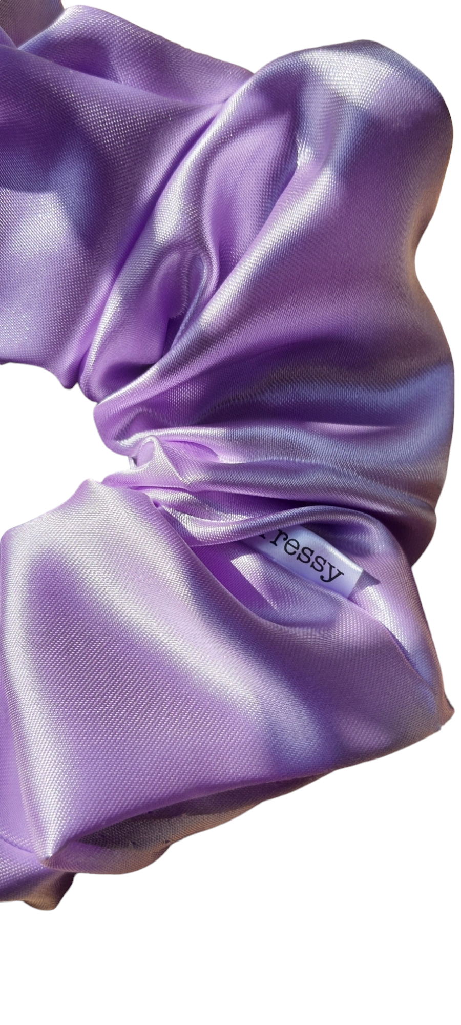 Chouchou en satin "VIOLETTA"